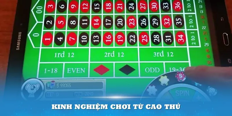 Áp dụng kinh nghiệm chơi từ cao thủ để tối ưu cơ hội chiến thắng